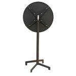 OPERA - tavolo alto da giardino in acciaio