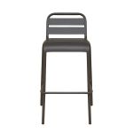 OPERA - sgabello da giardino impilabile in ferro