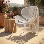 HERMAN - poltrona da giardino in acciaio