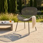 HERMAN - poltrona da giardino in acciaio