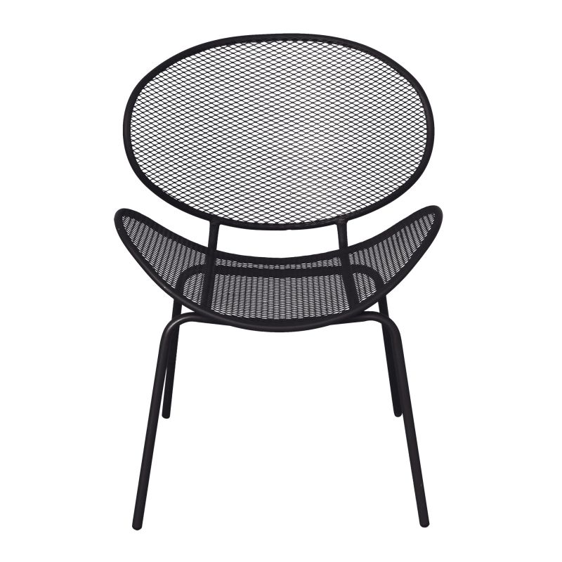 HERMAN - poltrona da giardino in acciaio