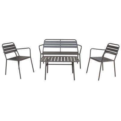 ROMANUS - salotto da giardino in acciaio