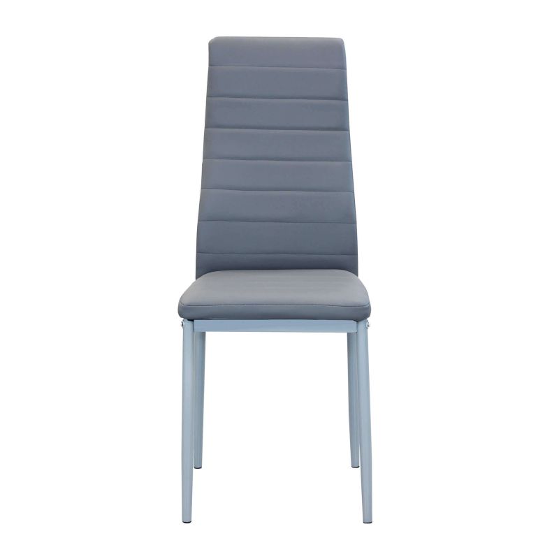 FRITZ - set di 4 sedie in ecopelle