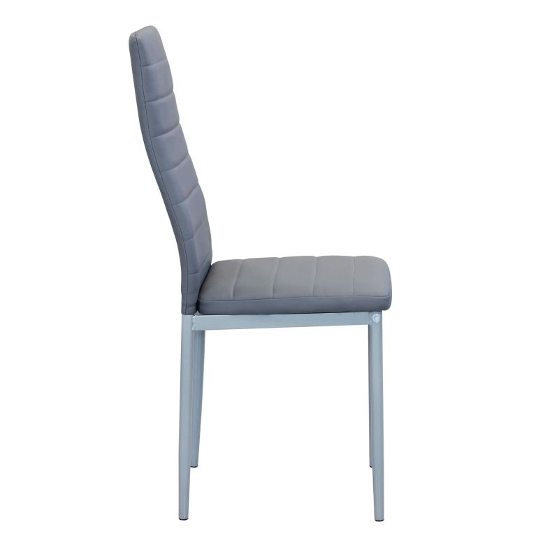 FRITZ - set di 4 sedie in ecopelle