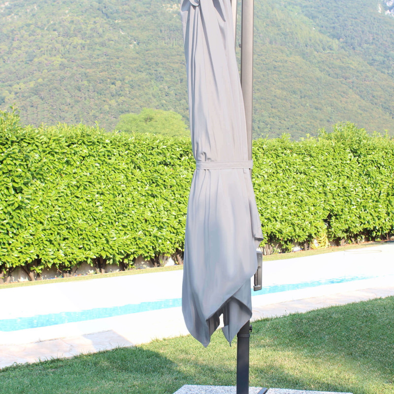 VOLTA - ombrellone da giardino decentrato 2 x 3