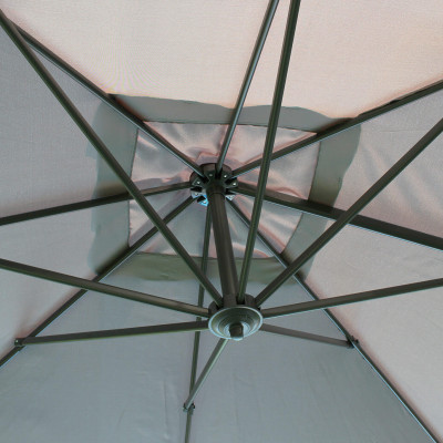 VOLTA - ombrellone da giardino decentrato 2 x 3