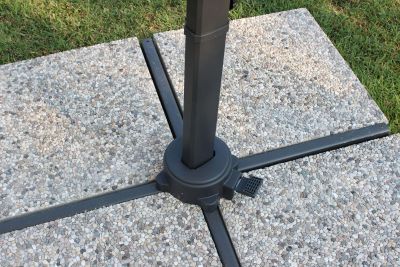 VOLTA - ombrellone da giardino decentrato 2 x 3