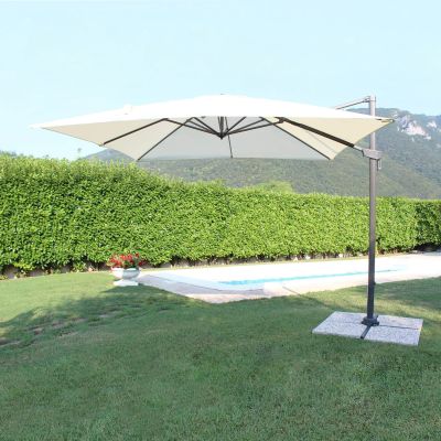 VOLTA - ombrellone da giardino decentrato 2 x 3