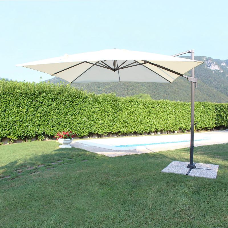 VOLTA - ombrellone da giardino decentrato 2 x 3