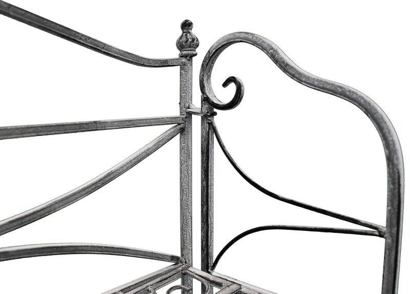 DORIANE - scaffale 3 piani stile provenzale in ferro verniciato