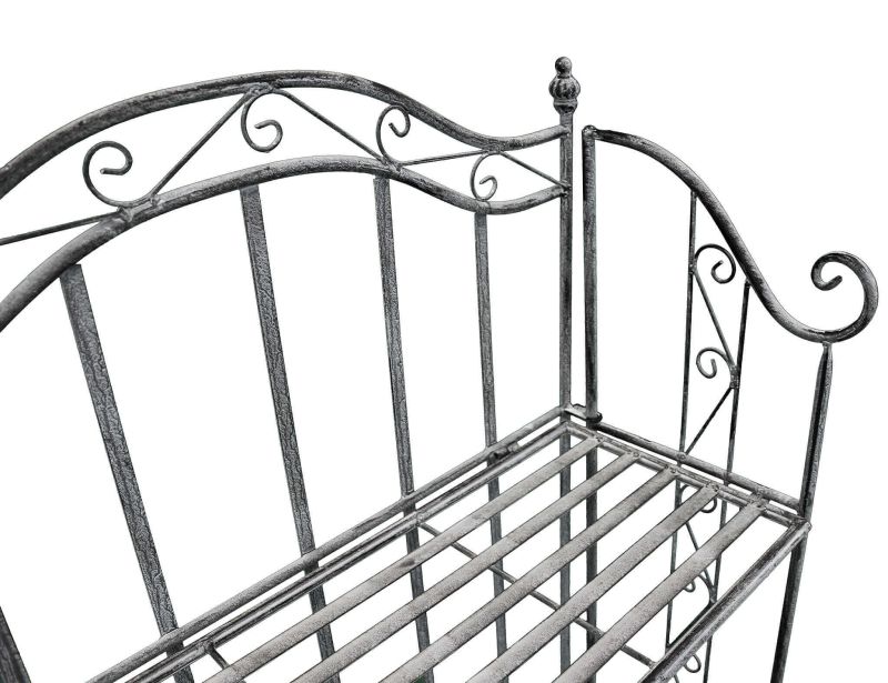 FLAVIENNE - scaffale 3 piani stile provenzale in ferro verniciato