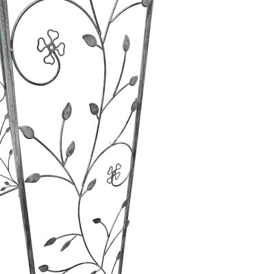 DORIAN - arco decorativo bianco ossidato