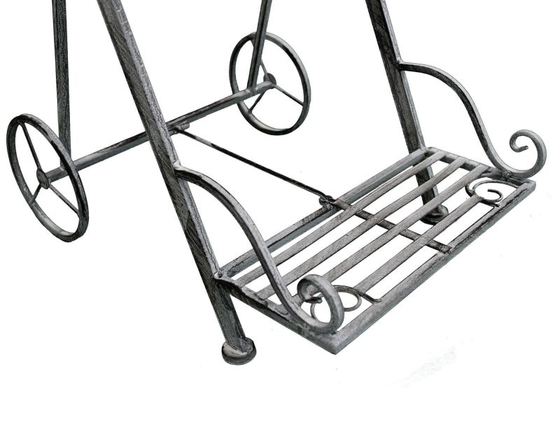 DORIAN - eatagere bianco ossidato