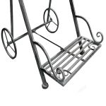 DORIAN - eatagere bianco ossidato