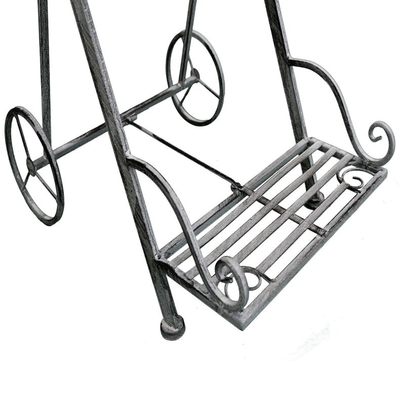 DORIAN - eatagere bianco ossidato