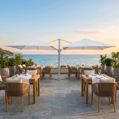 DA VINCI - ombrellone doppio da giardino