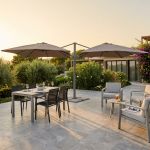 DA VINCI - ombrellone doppio da giardino