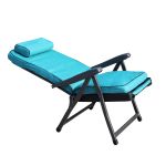 HARPER - poltrona sdraio relax reclinabile con poggiapiedi scorrevole