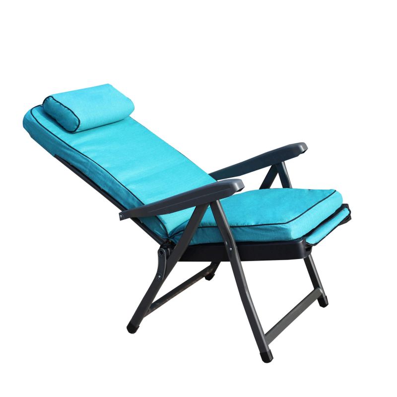 HARPER - poltrona sdraio relax reclinabile con poggiapiedi scorrevole