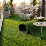 Tappeto Sintetico da 3 cm di spessore misura 1 x 25 m