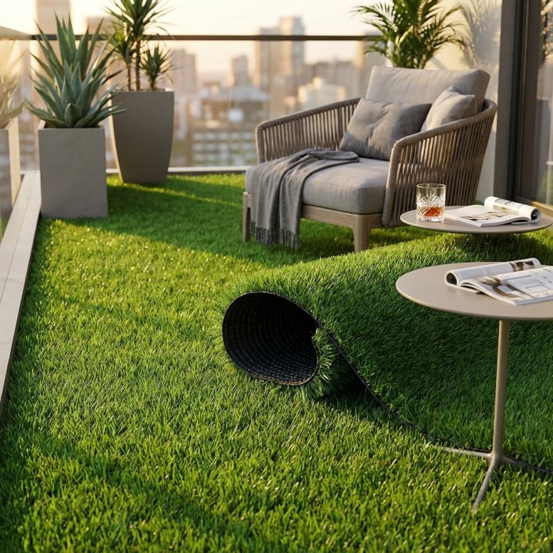 Tappeto Sintetico da 3 cm di spessore misura 1 x 25 m