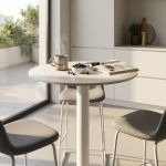 ALANA - Base per tavolo a colonna cm Ø 50 x 105 h