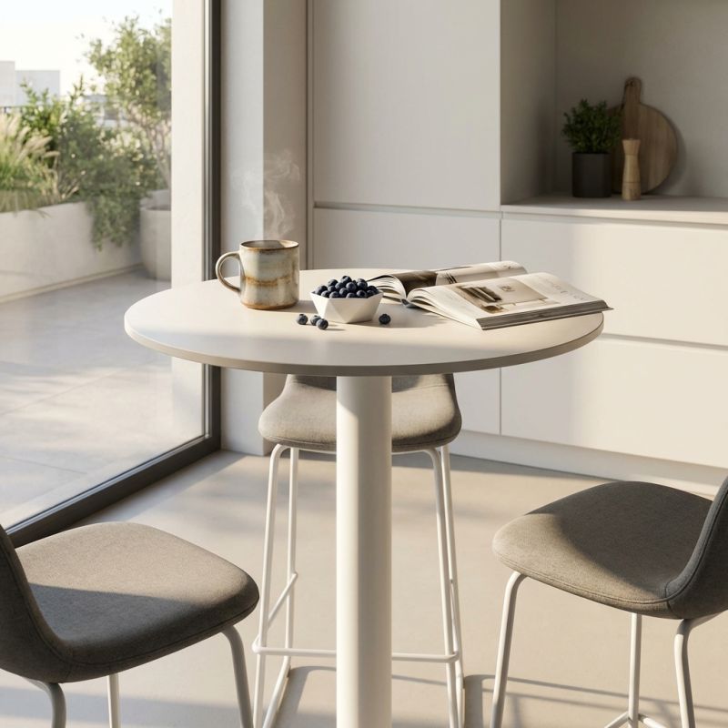 ALANA - Base per tavolo a colonna cm Ø 50 x 105 h