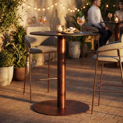 ALANA - Base per tavolo a colonna cm Ø 50 x 105 h