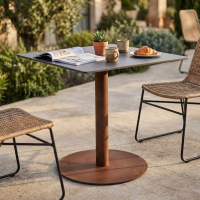 ALANA - Base per tavolo a colonna cm Ø 50 x 75 h