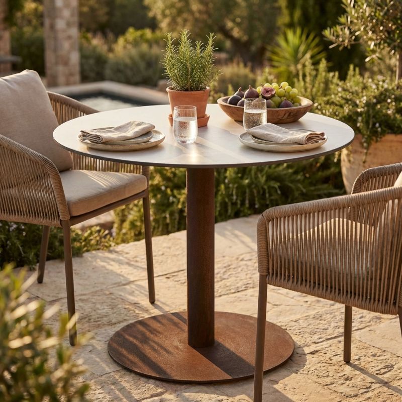 ALANA - Base per tavolo a colonna cm Ø 50 x 75 h