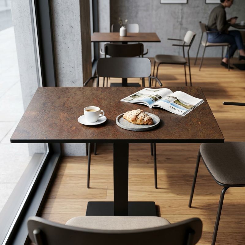 ANNE - piano per tavolo 70x70 cm sp. 10 mm