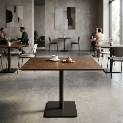 ANNE - piano per tavolo 80x80 cm sp. 10 mm