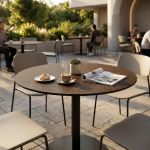 ANNE - piano per tavolo Ø 70 cm sp. 10 mm