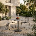 ANNE - piano per tavolo 80x80 cm sp. 10 mm