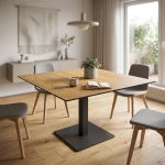 ANNE - piano per tavolo 80x80 cm sp. 10 mm