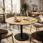 ANNE - piano per tavolo Ø 60 cm sp. 10 mm