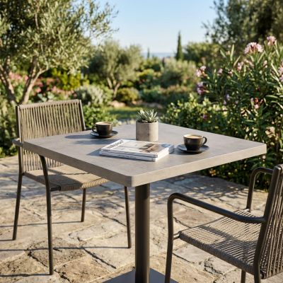 ANNE - piano per tavolo 80x80 cm sp. 18 mm