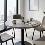 ANNE - piano per tavolo Ø 80 cm sp. 18 mm