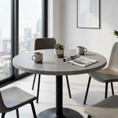 ANNE - piano per tavolo Ø 80 cm sp. 18 mm