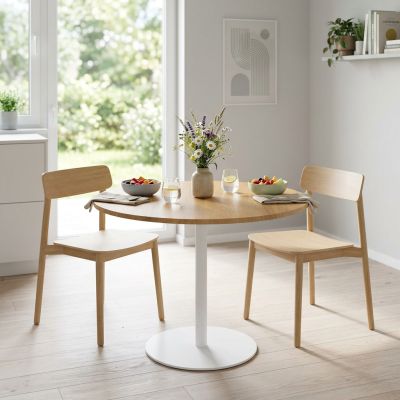 ANNE - piano per tavolo Ø 80 cm sp. 18 mm