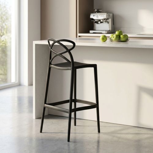 CORALIE - sgabello in plastica