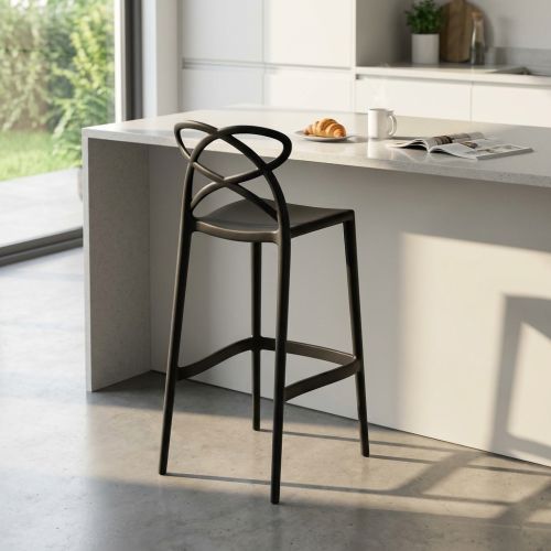 CORALIE - sgabello in plastica