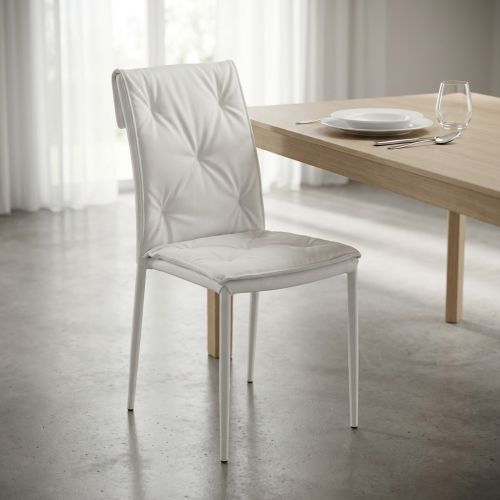 DELIA - sedia in ecopelle