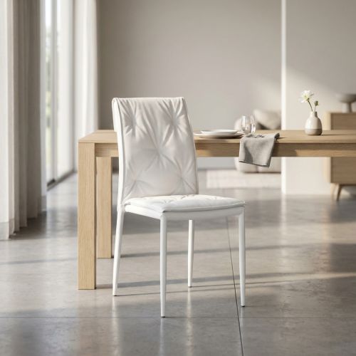 DELIA - sedia in ecopelle