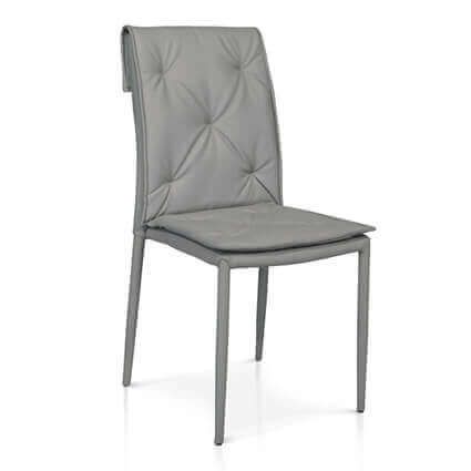 DELIA - sedia in ecopelle