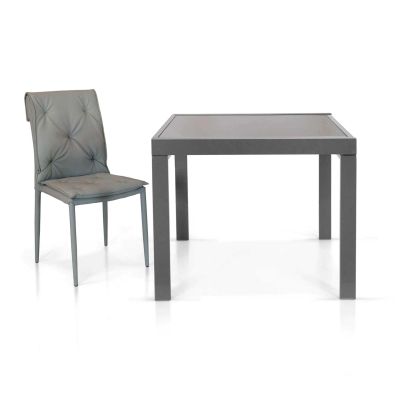 DELIA - sedia in ecopelle