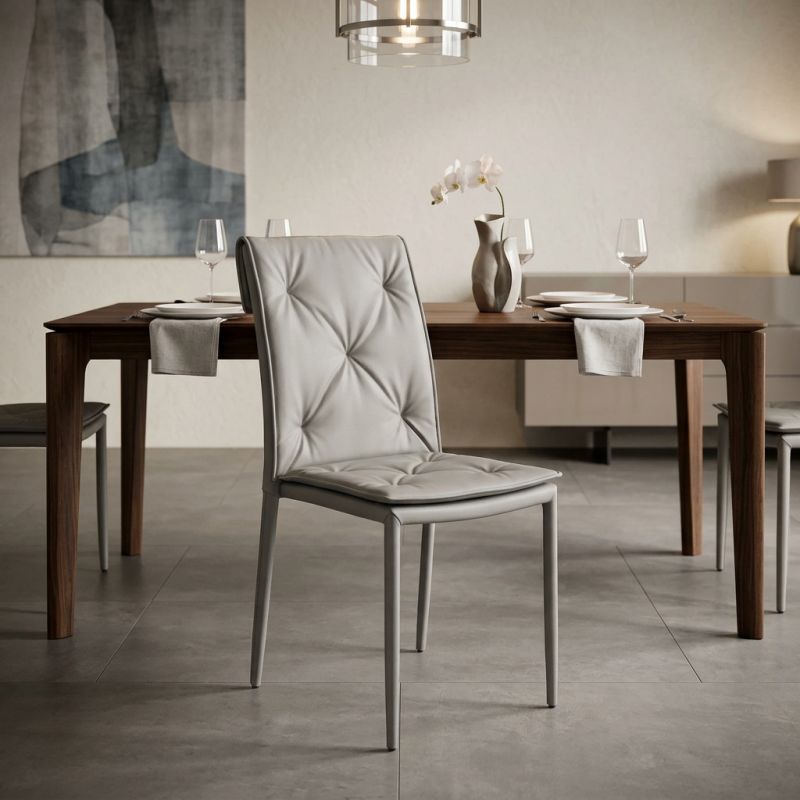 DELIA - sedia in ecopelle