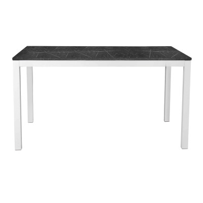 FLICK - tavolo effetto marmo allungabile 120 x 80