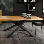 GREGO - tavolo in rovere moderno 90 x 180