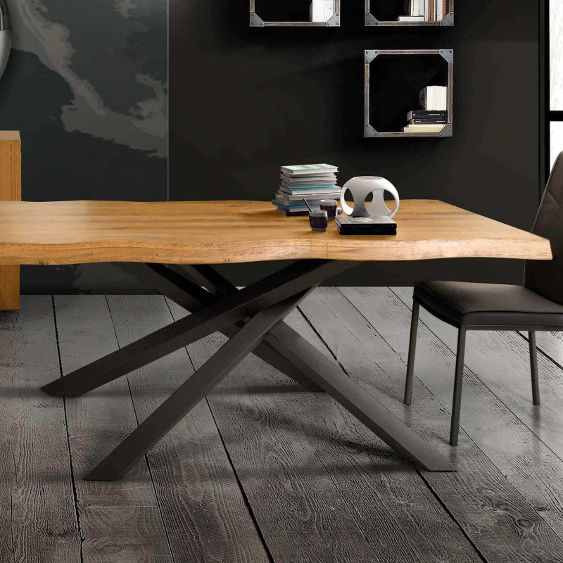 GREGO - tavolo in rovere moderno 90 x 180